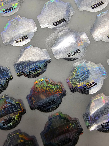 3D The Ten Sticker für Pack´s 130 Stück