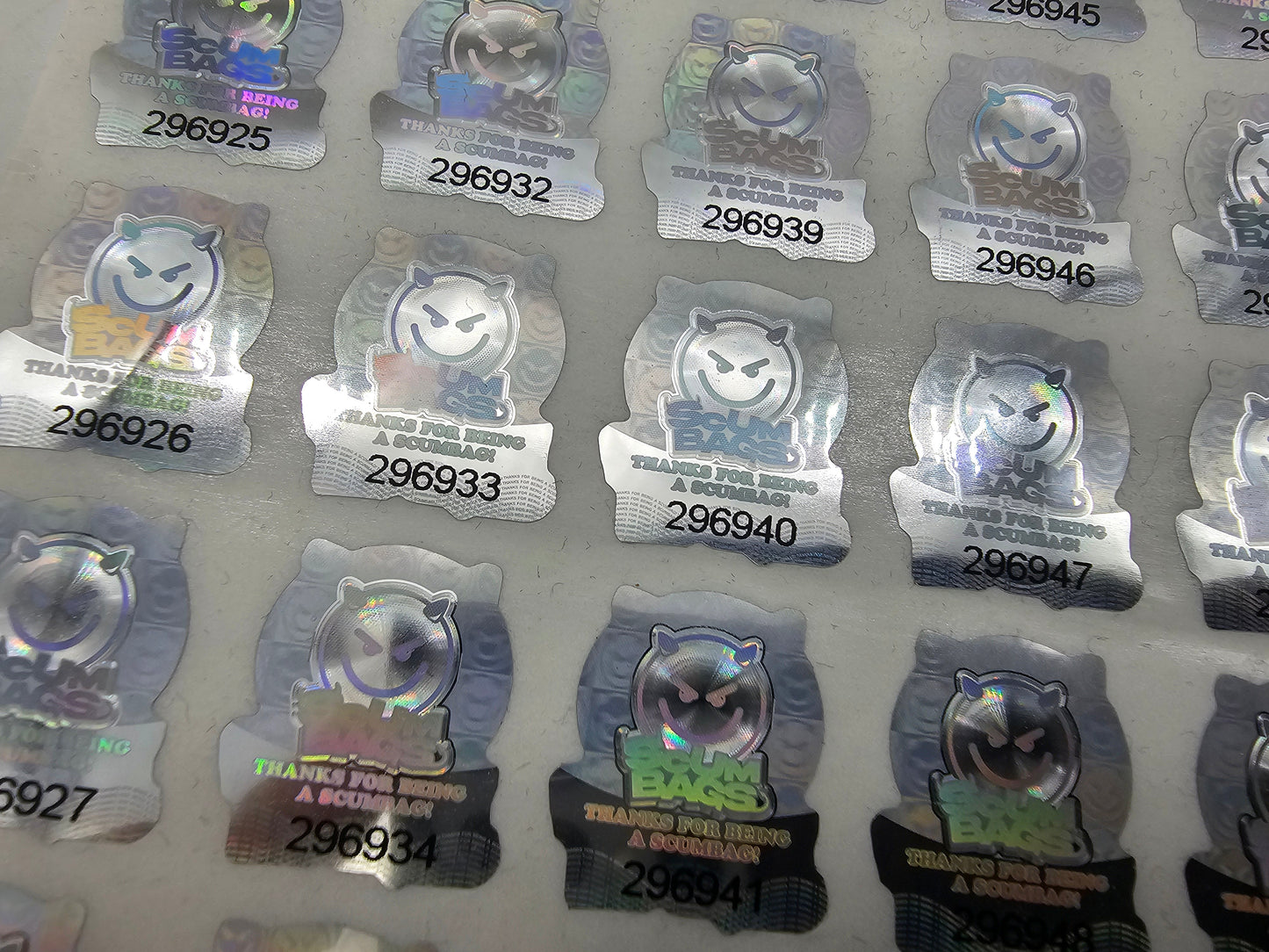 Scum Sticker für Pack´s 56 Stück