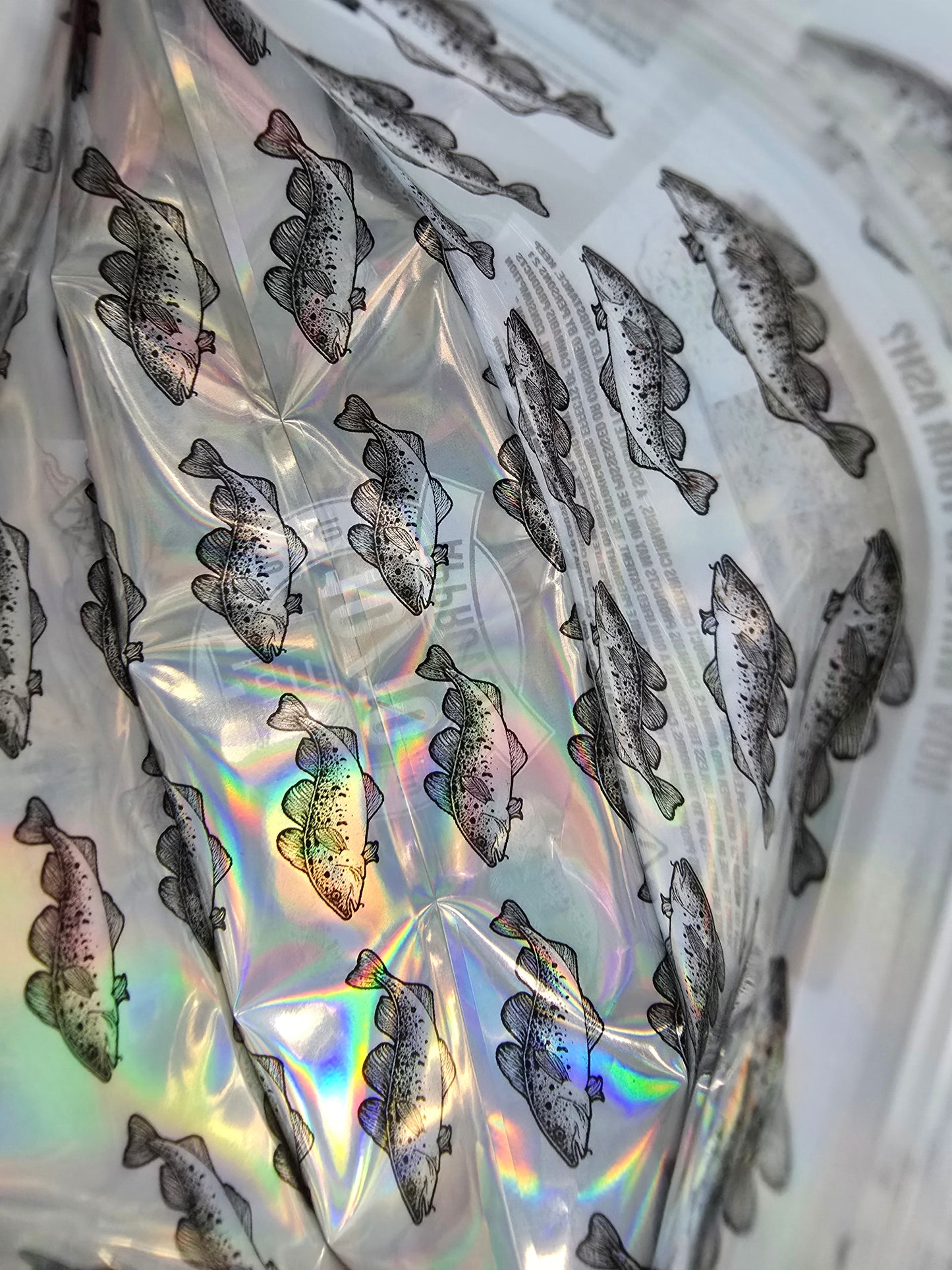 10x Black Cod The Ten  - leere PE Verpackungen Shape