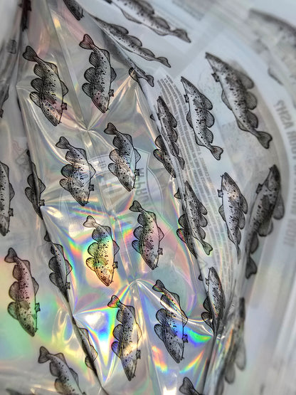 10x Black Cod The Ten  - leere PE Verpackungen Shape