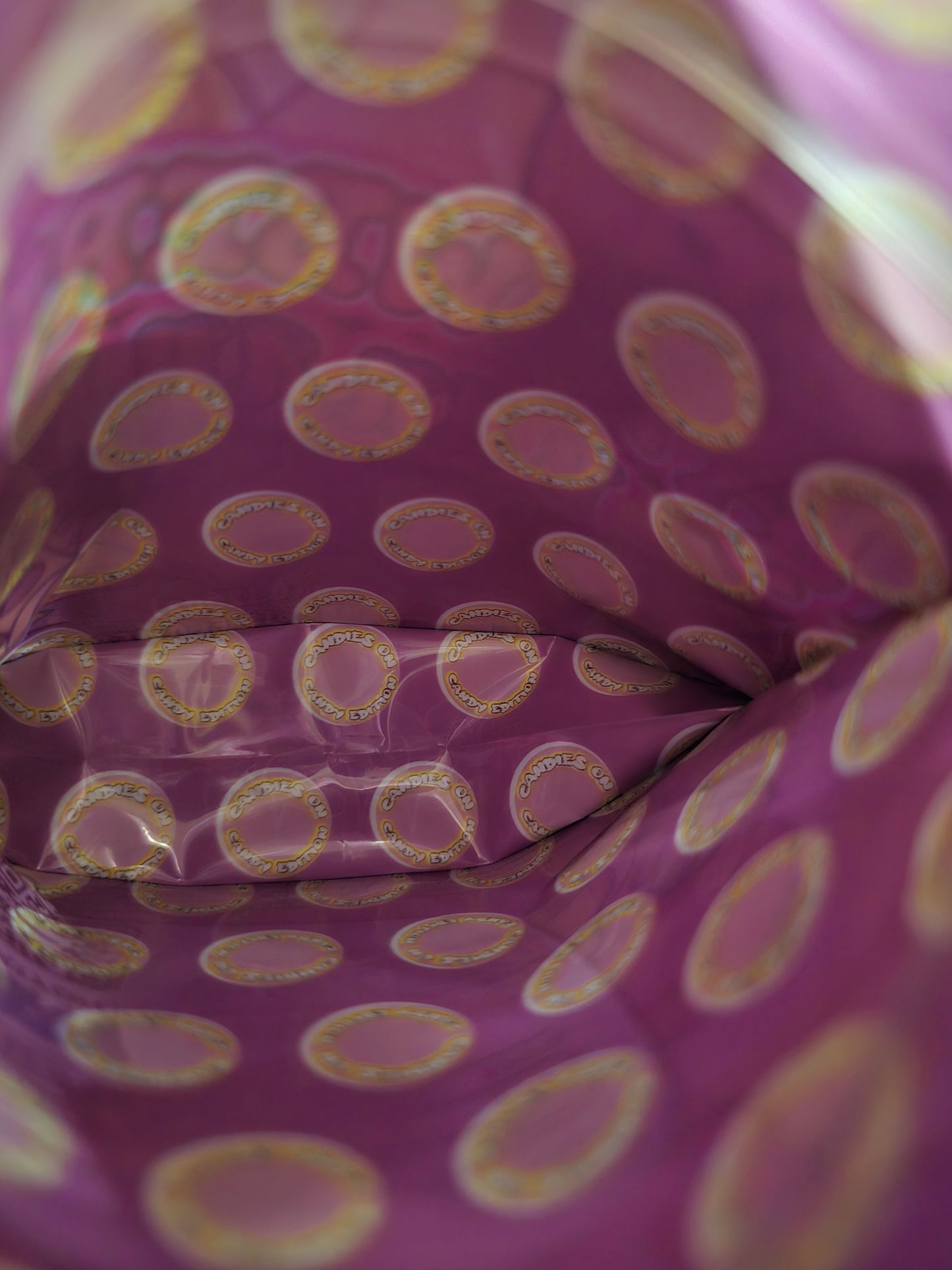 10x Strawberry Banana - leere PE Verpackungen Shape