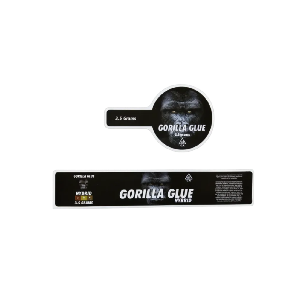 10xGorilla G  Aufkleber / Sticker für Jar´s