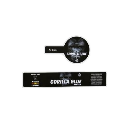 10xGorilla G  Aufkleber / Sticker für Jar´s