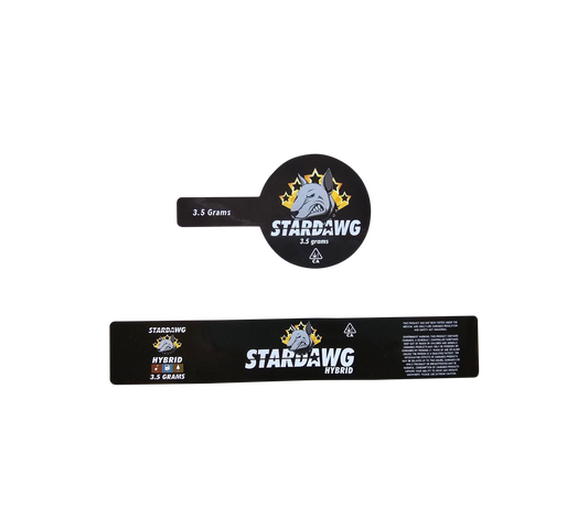 10x Stardawg Aufkleber / Sticker für Jar´s