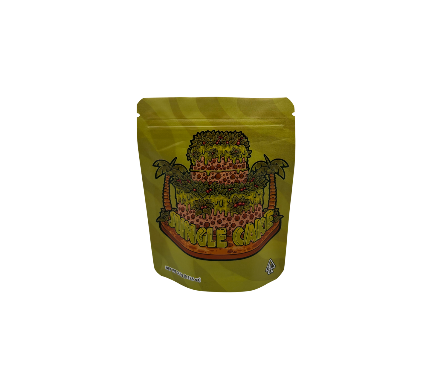 10x Jungle Cake - leere PE Verpackungen