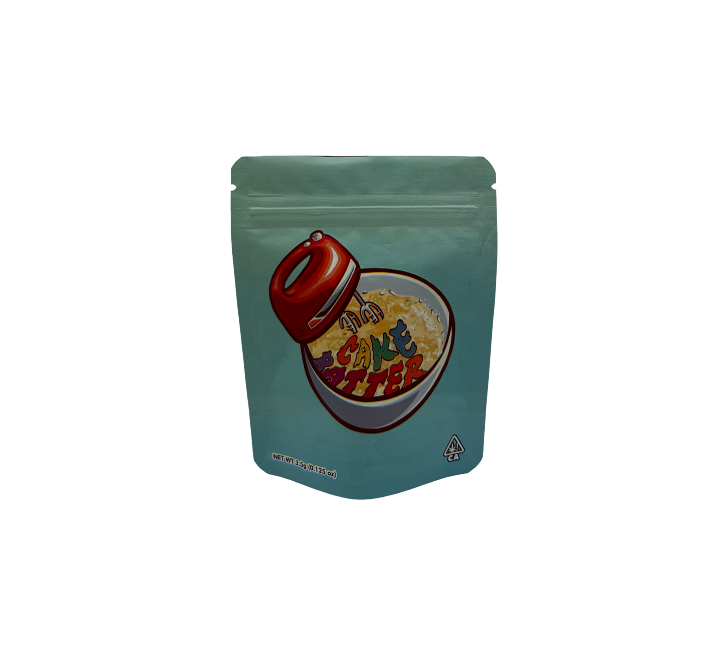 10x Cake Batter - leere PE Verpackungen