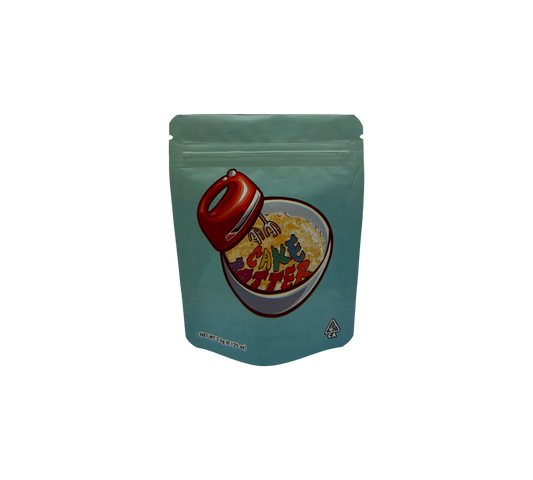 10x Cake Batter - leere PE Verpackungen