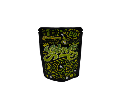 10x Glov Green - leere PE Verpackungen