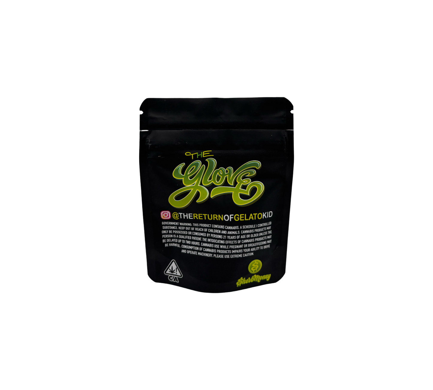 10x Glov Green - leere PE Verpackungen