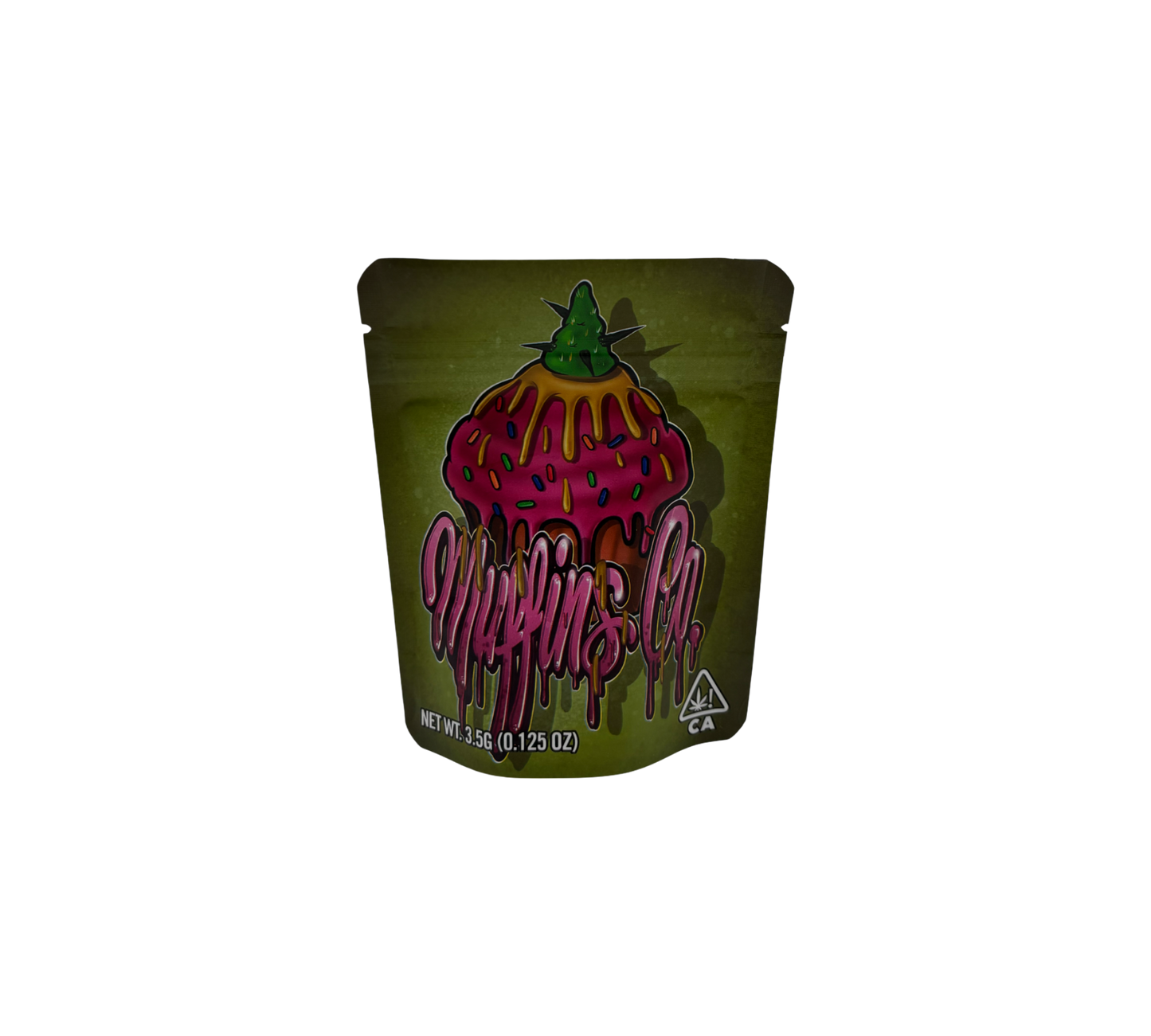 10x Muffins - leere PE Verpackungen