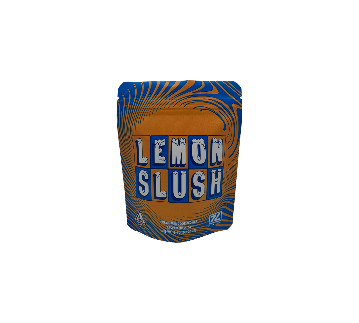 10x Lemon Slush - leere PE Verpackungen