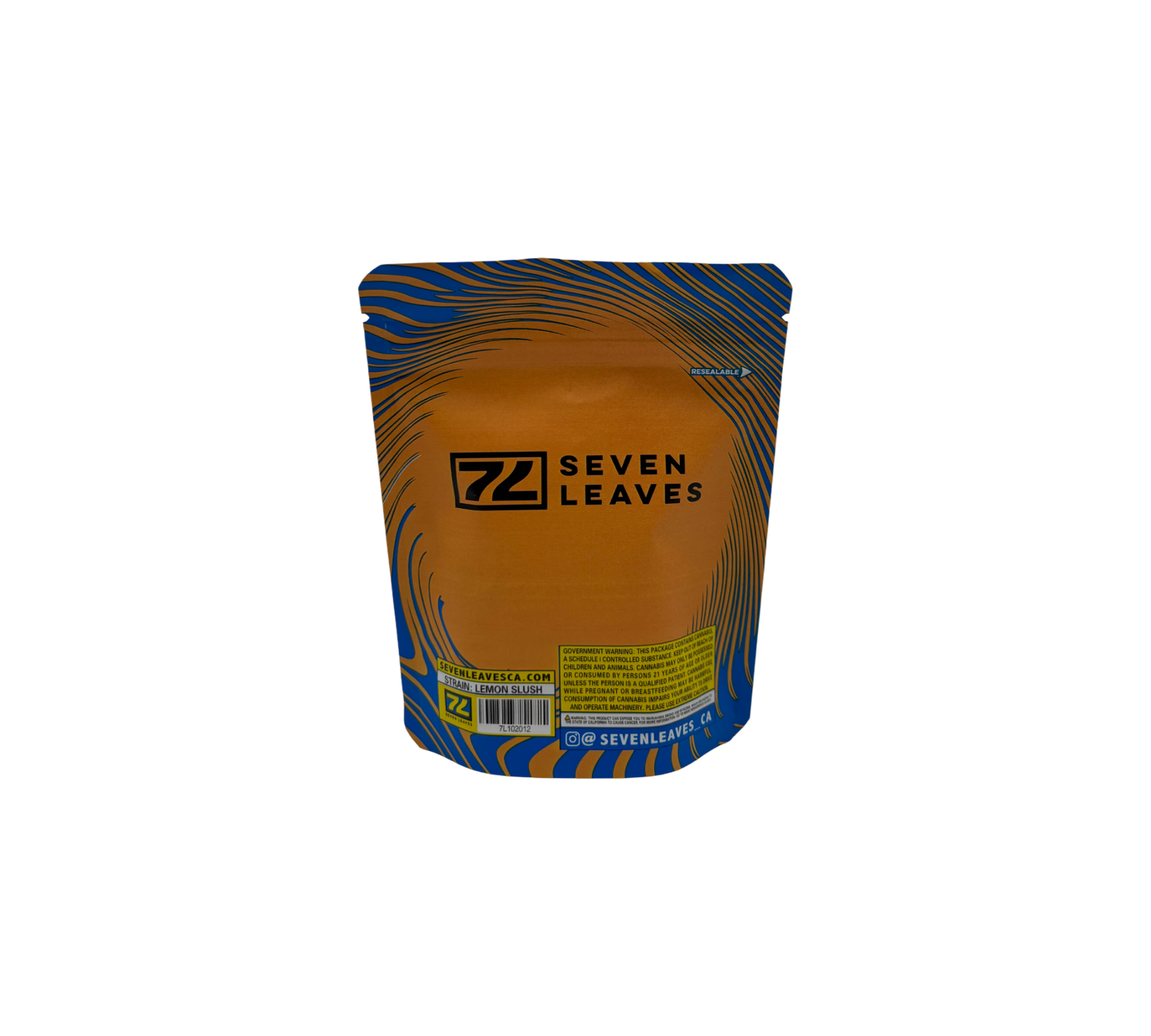 10x Lemon Slush - leere PE Verpackungen
