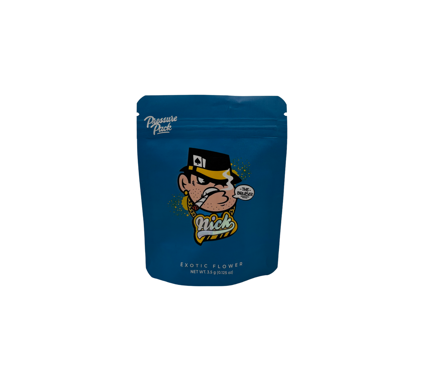 10x Blue Nick - leere PE Verpackungen