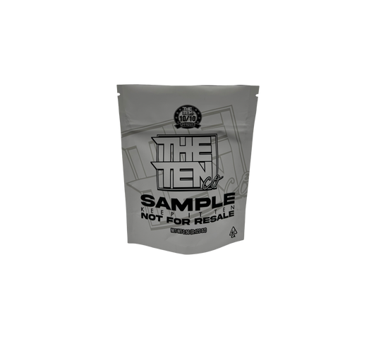 10x The Ten White Co - leere PE Verpackungen