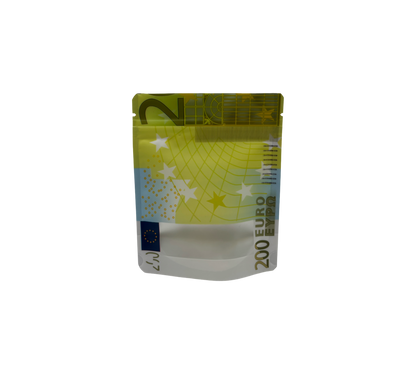 10x leere PE-Verpackungen – 200-Euro-Design
