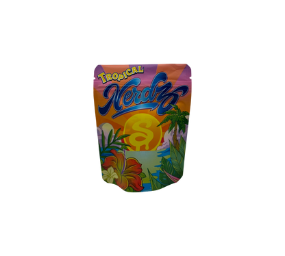 10x Tropical - leere PE Verpackungen