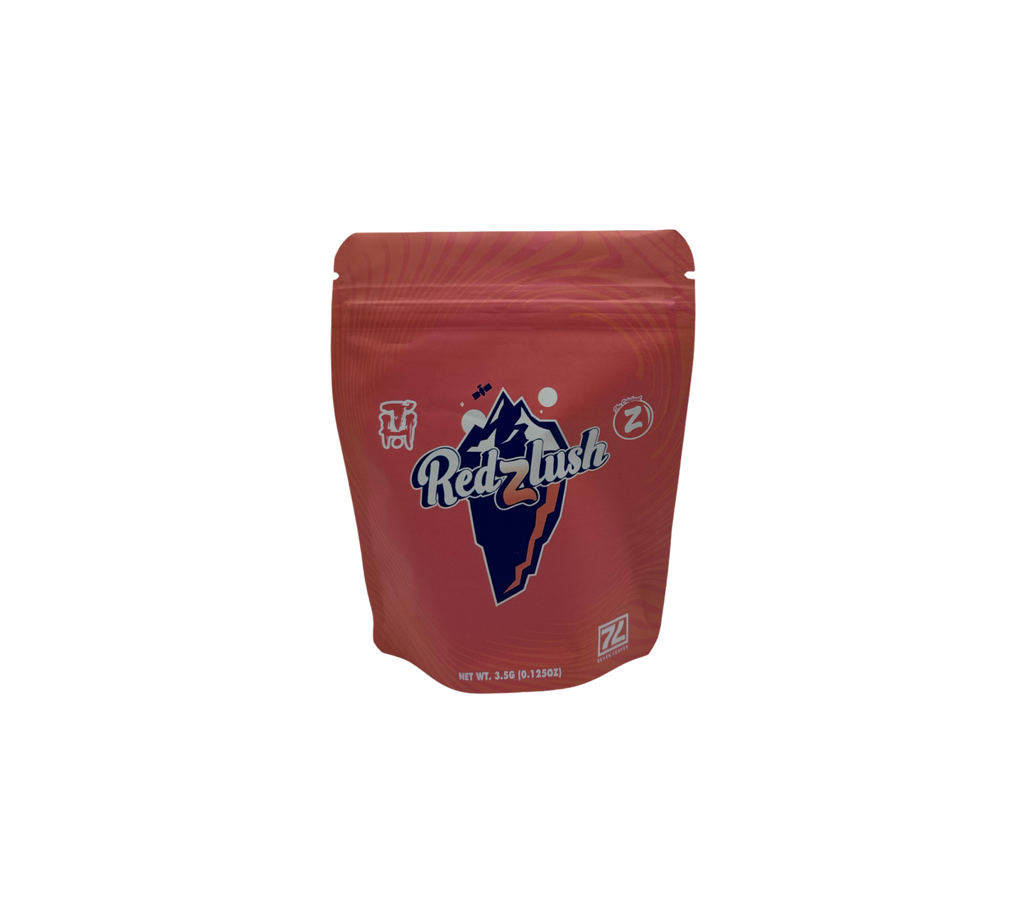 10x Red Zlush- leere PE Verpackungen