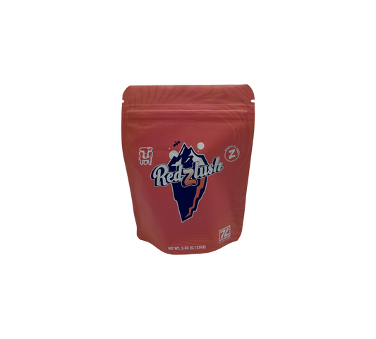 10x Red Zlush- leere PE Verpackungen