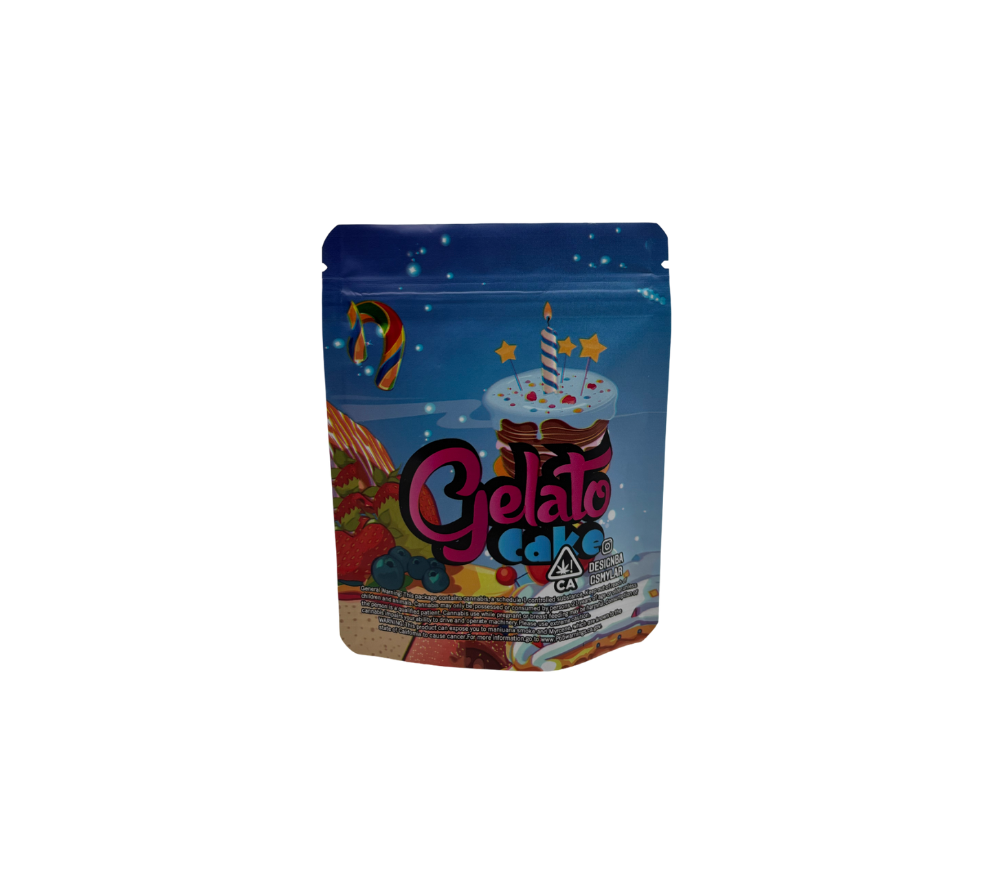 10x Gelato Cake - leere PE Verpackungen