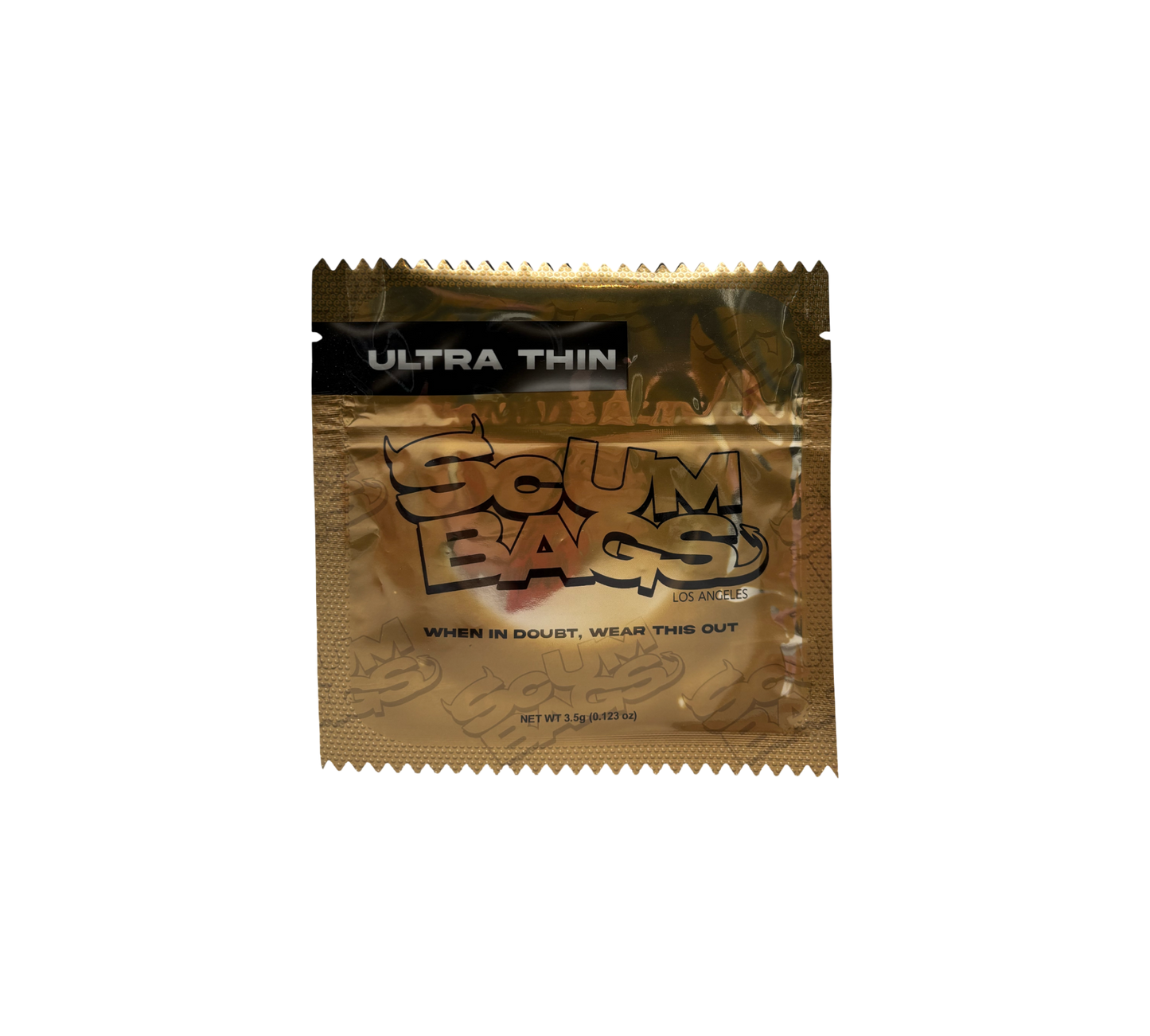 10x Scum Bags - leere PE Verpackungen