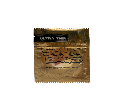 10x Scum Bags - leere PE Verpackungen