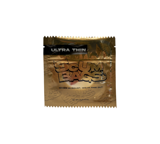 10x Scum Bags - leere PE Verpackungen