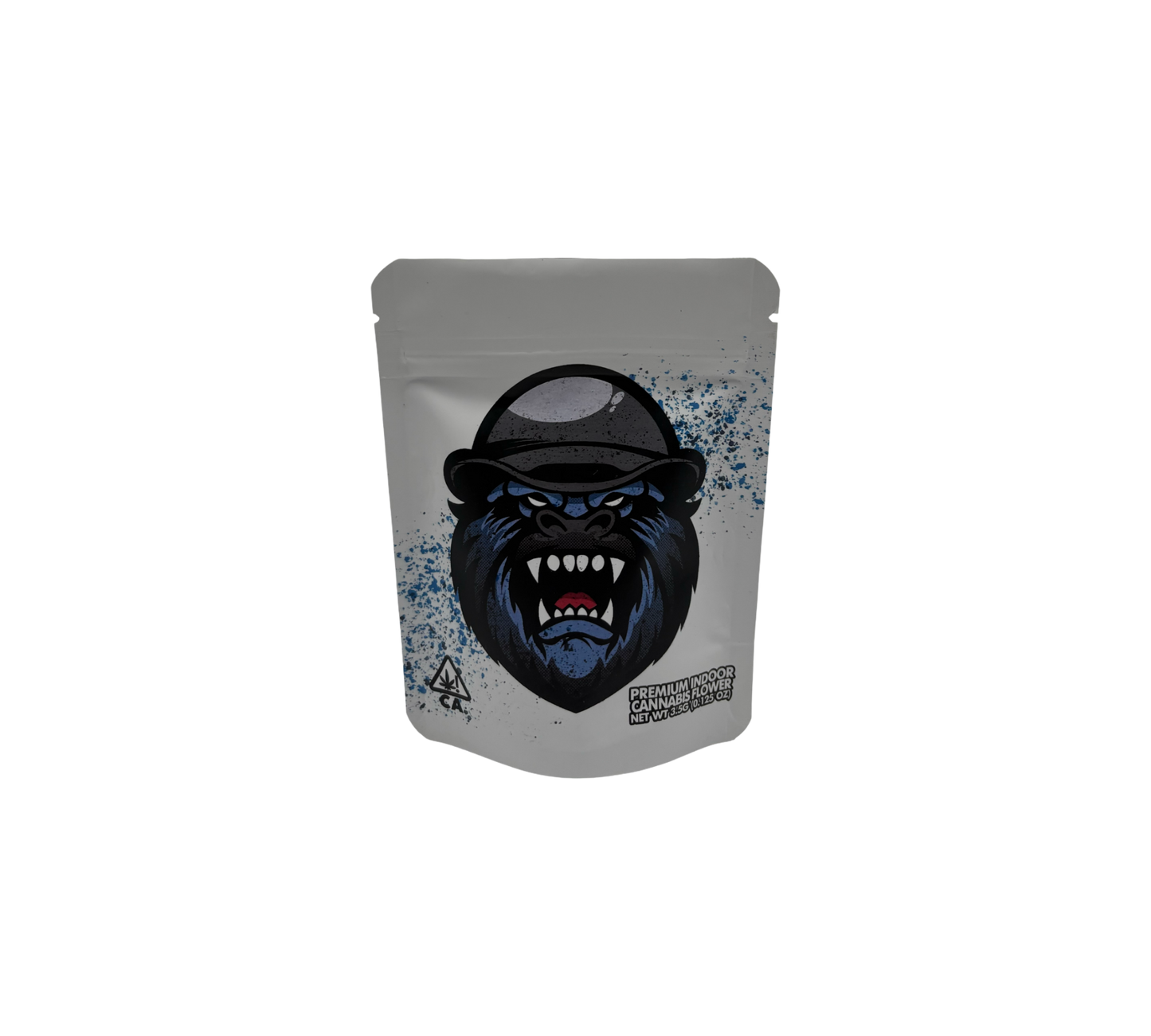 10x White Gorilla - leere PE Verpackungen