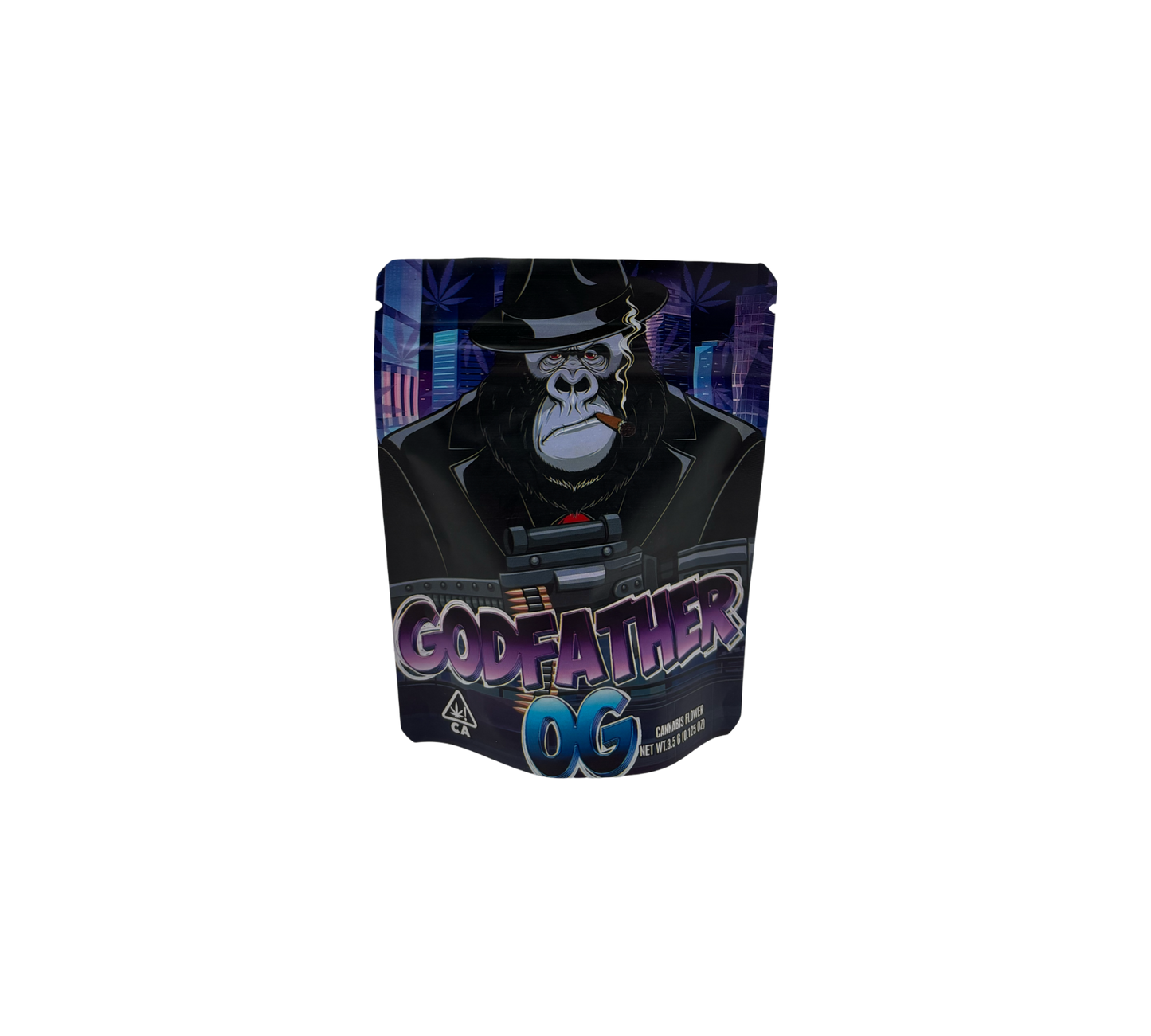 10x Godfather OG - leere PE Verpackungen
