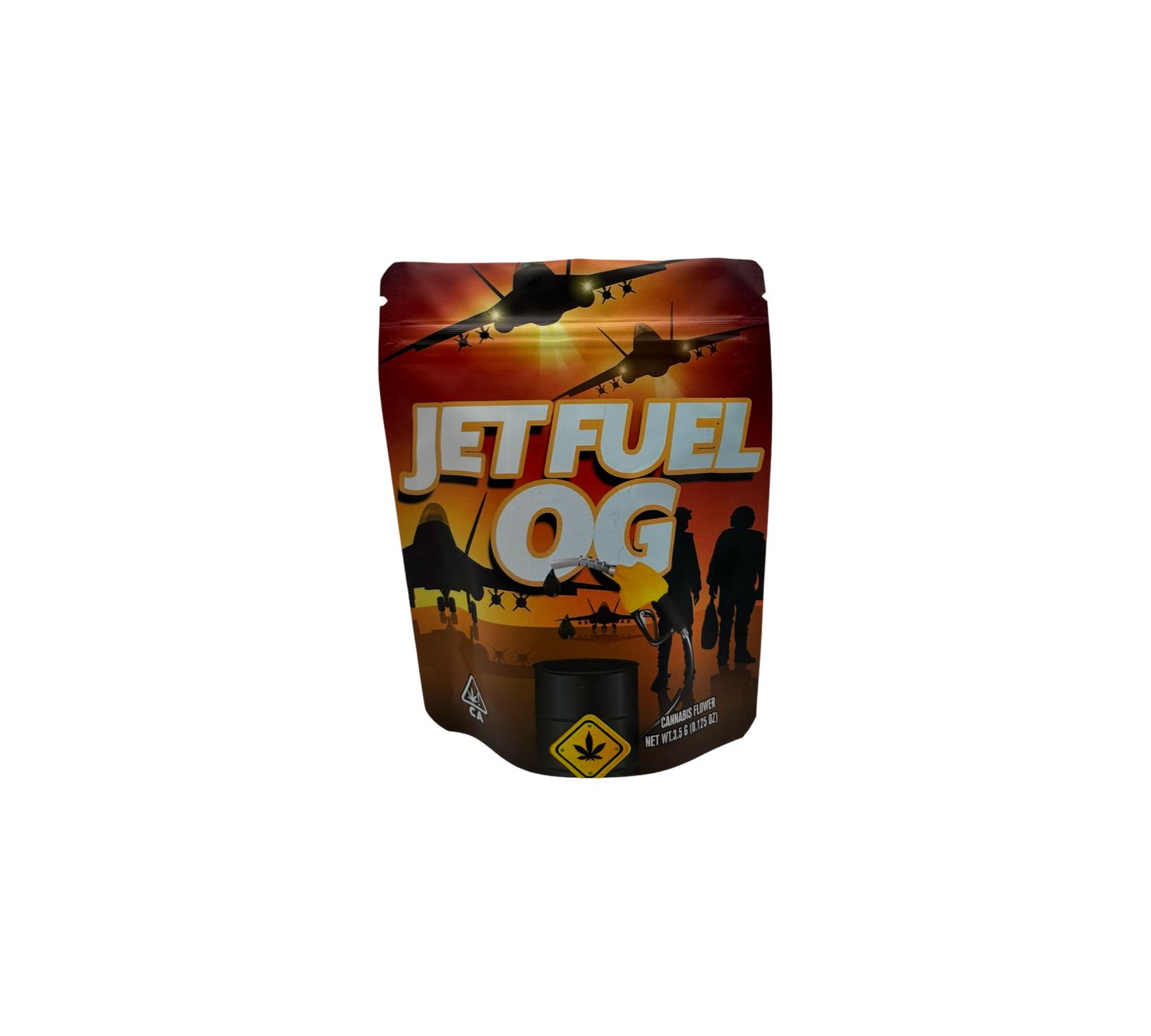 10x Jet Fuel OG - leere PE Verpackungen