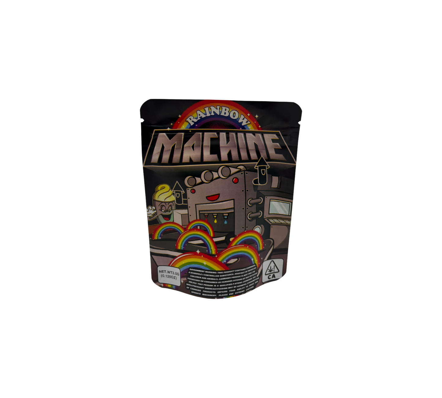 10x Machine - leere PE Verpackungen