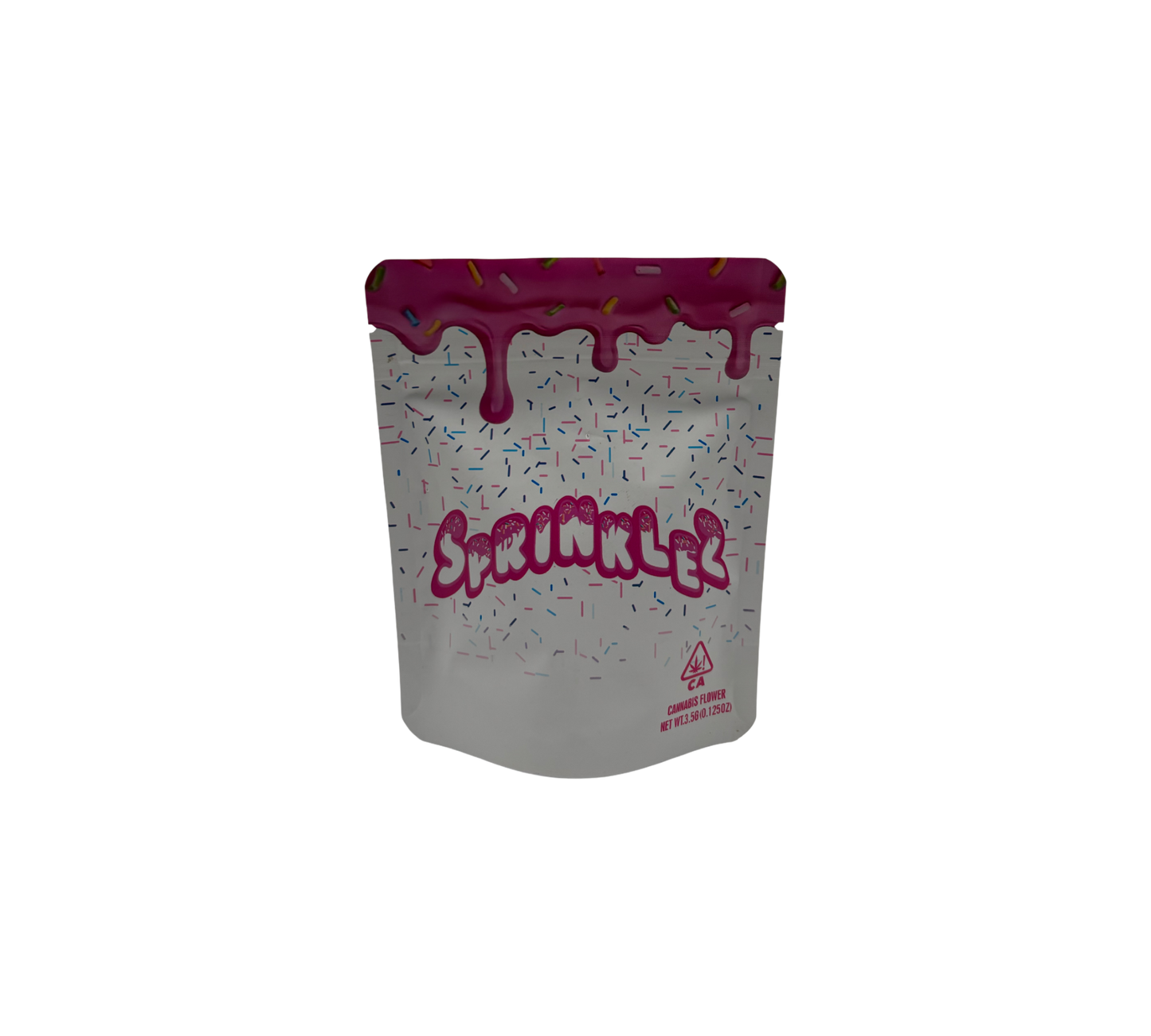 10x Pink Sprinkl - leere PE Verpackungen