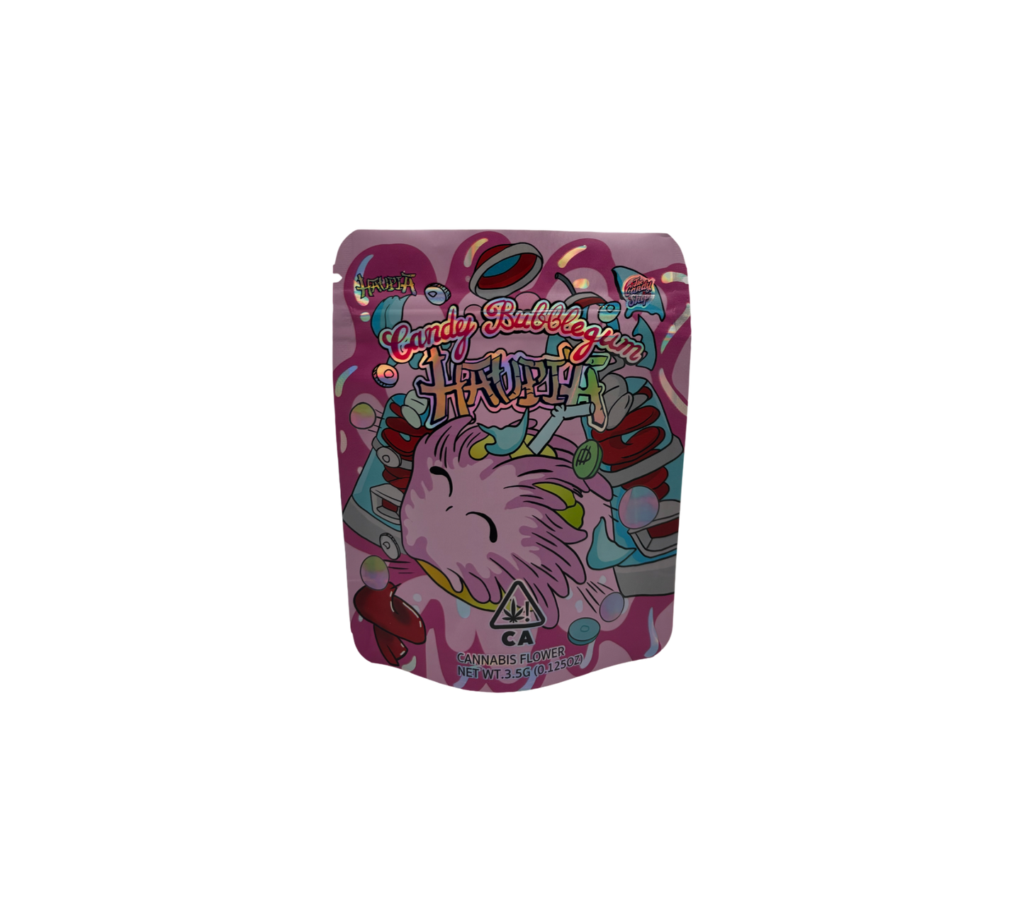 10x Candy Bubblegum - leere PE Verpackungen