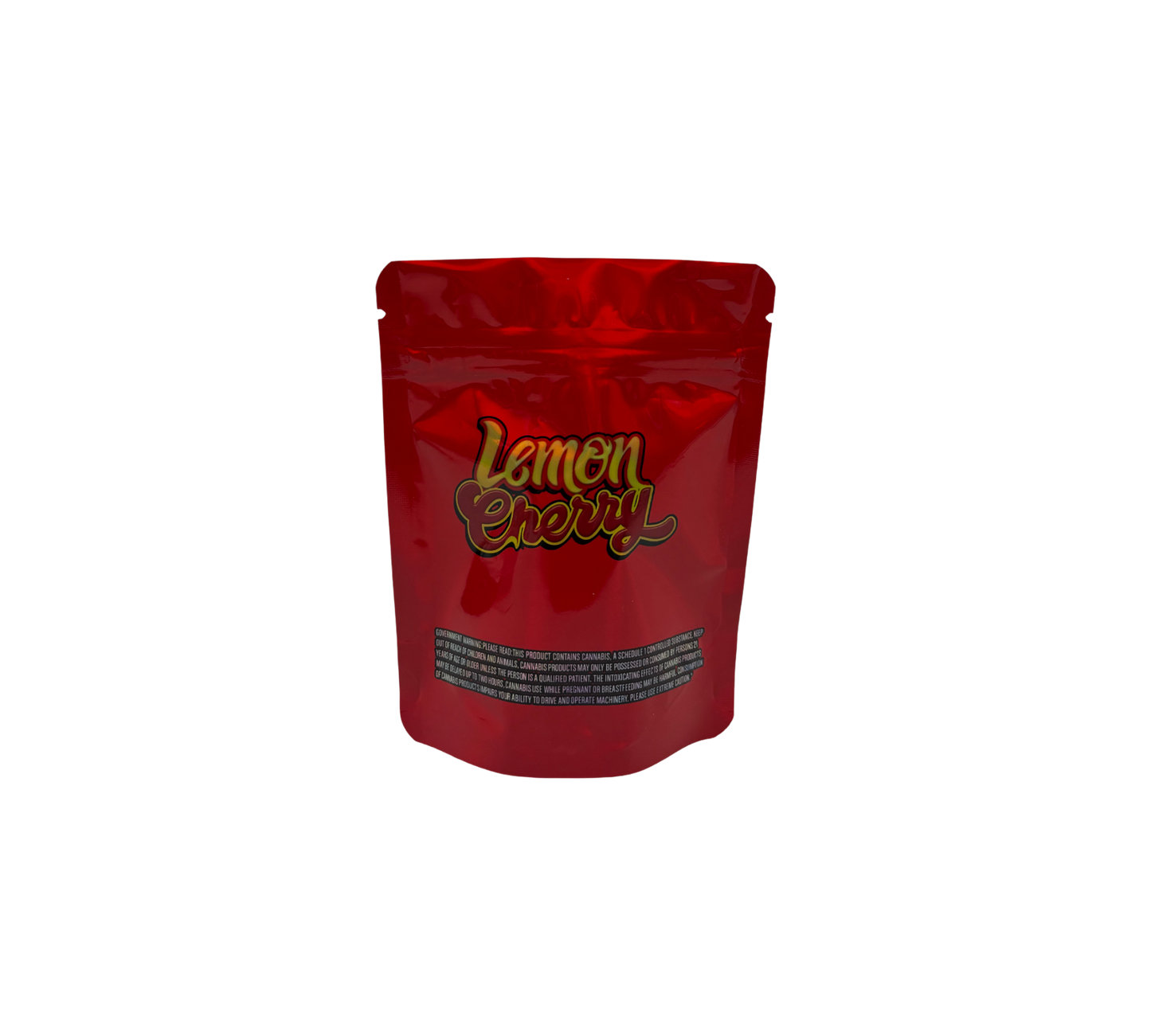 10x Lemon Cherry - leere PE Verpackungen