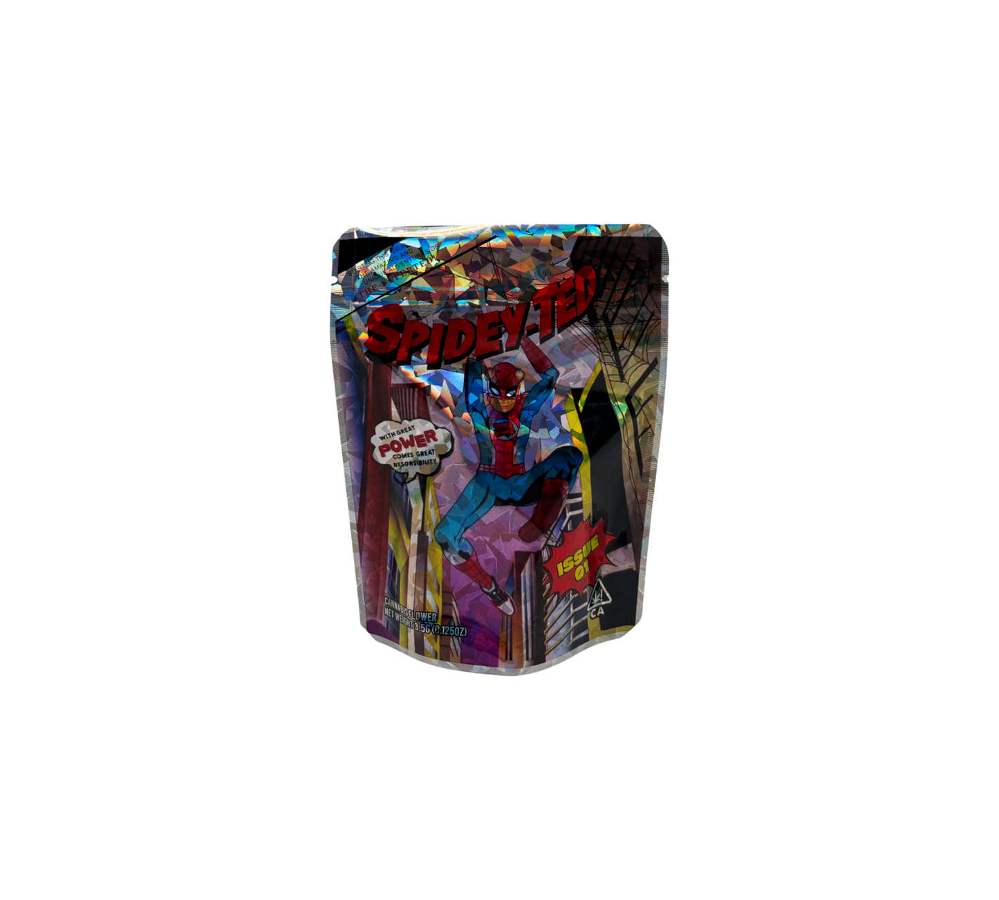 10x Spidy OG - leere PE Verpackungen