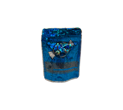 10x Blue Candy - leere PE Verpackungen