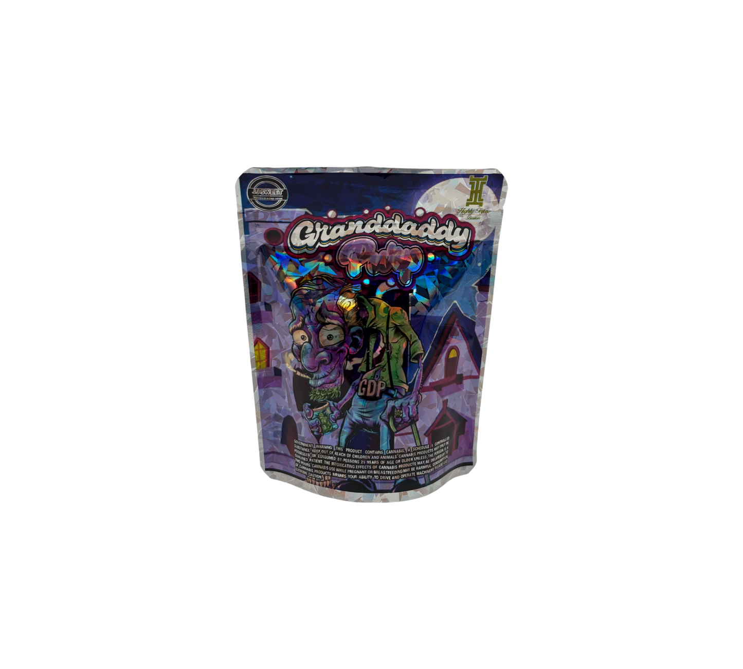 10x Granddaddy - leere PE Verpackungen