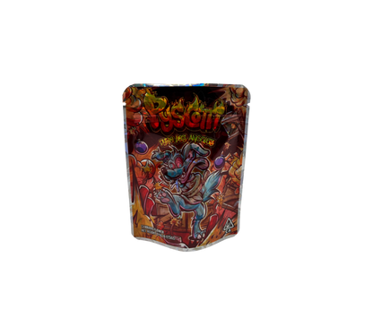 10x Dirty Pyscotti - leere PE Verpackungen