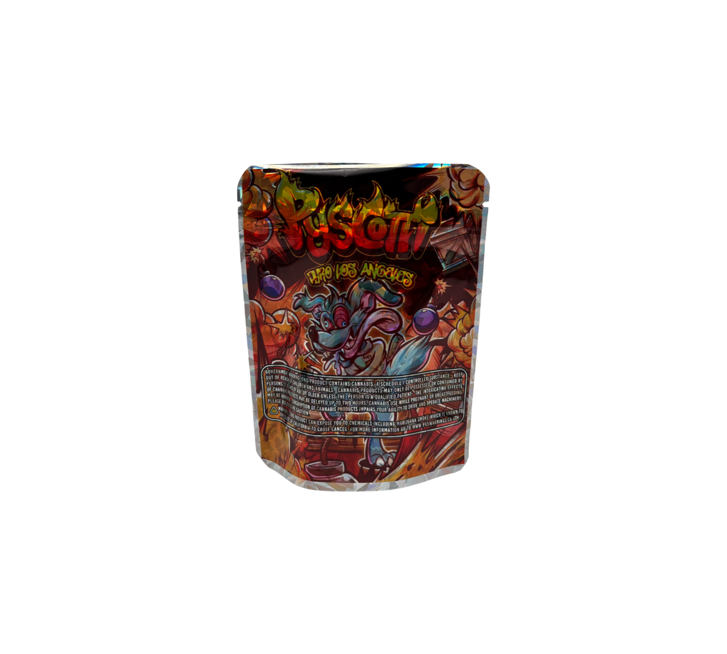 10x Dirty Pyscotti - leere PE Verpackungen