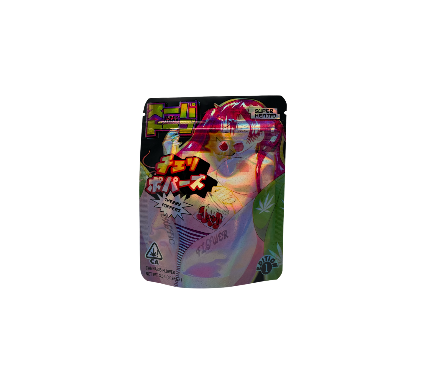 10x Cherry Popperz - leere PE Verpackungen