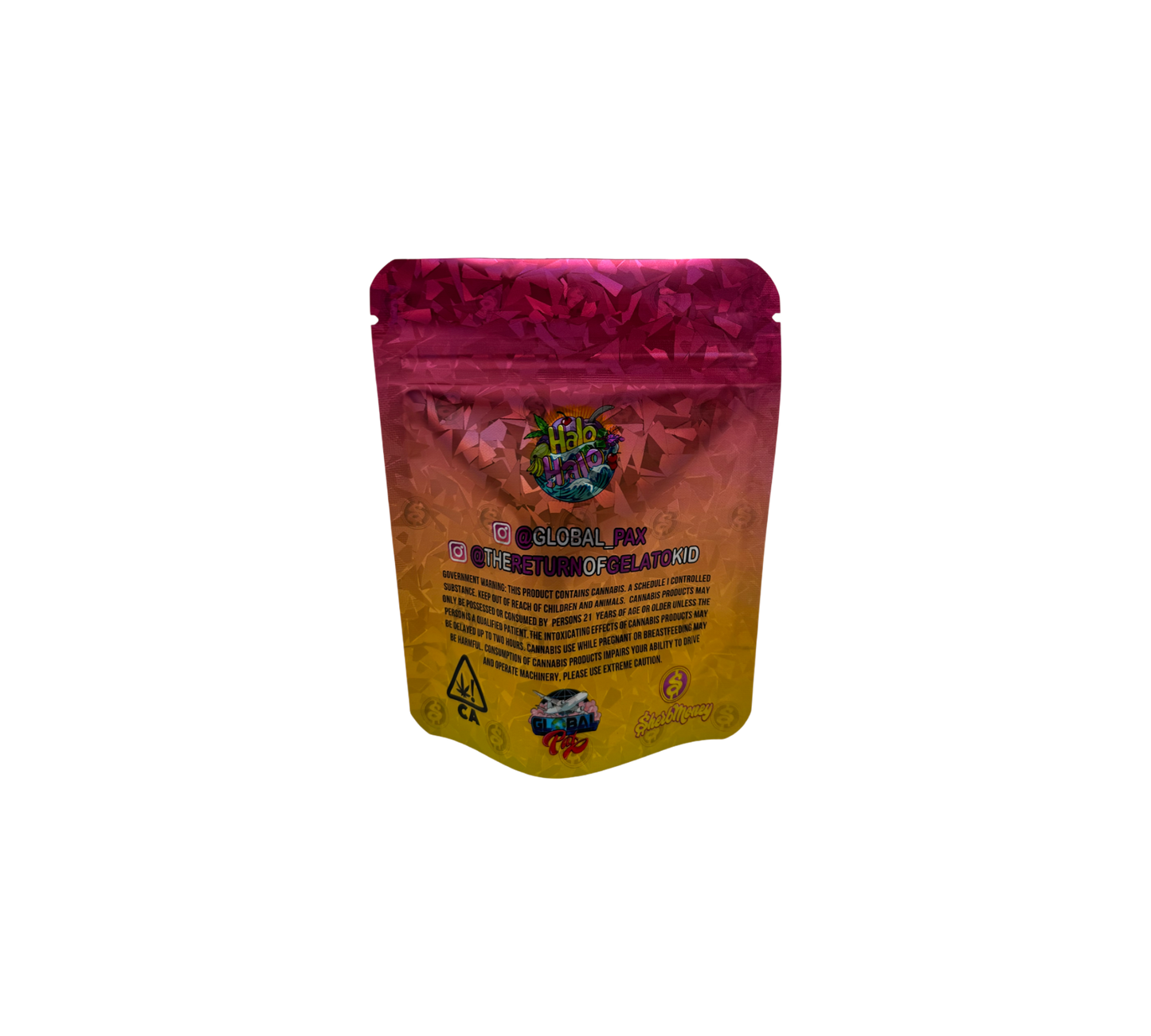 10x Halo Halo World - leere PE Verpackungen