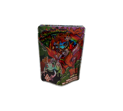10x Rainbow Frog - leere PE Verpackungen