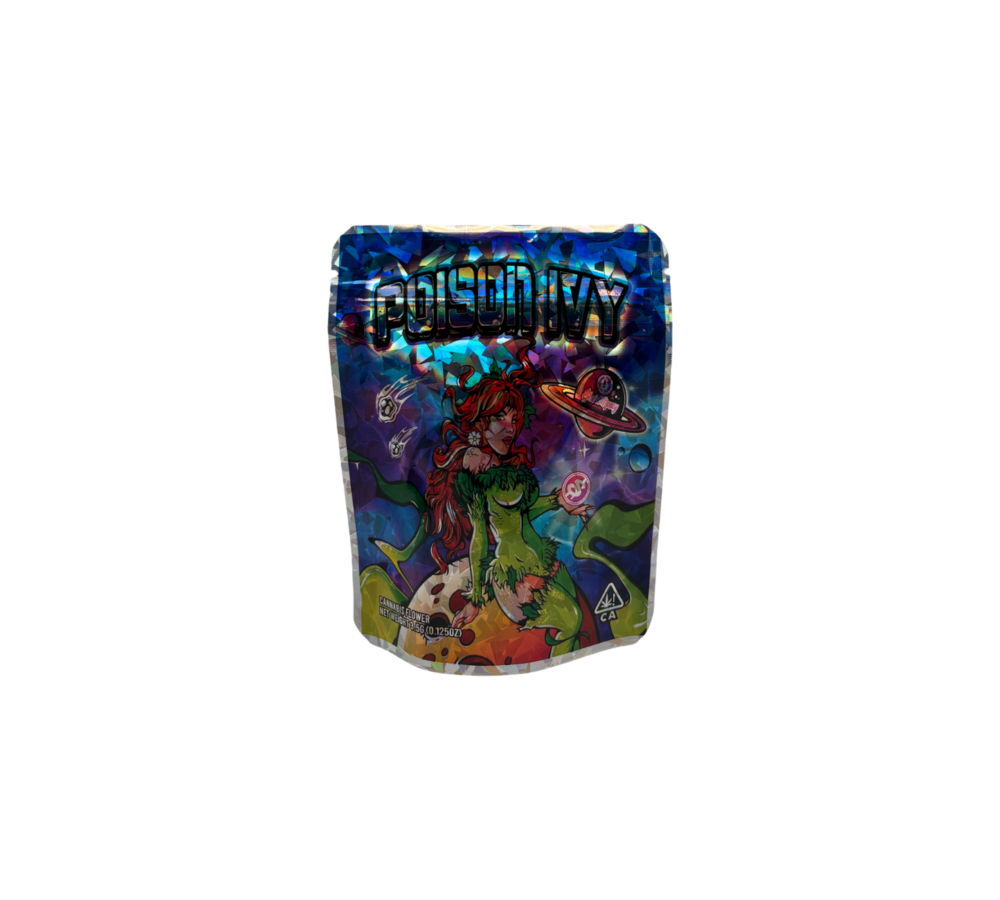 10x Poison Ivy - leere PE Verpackungen