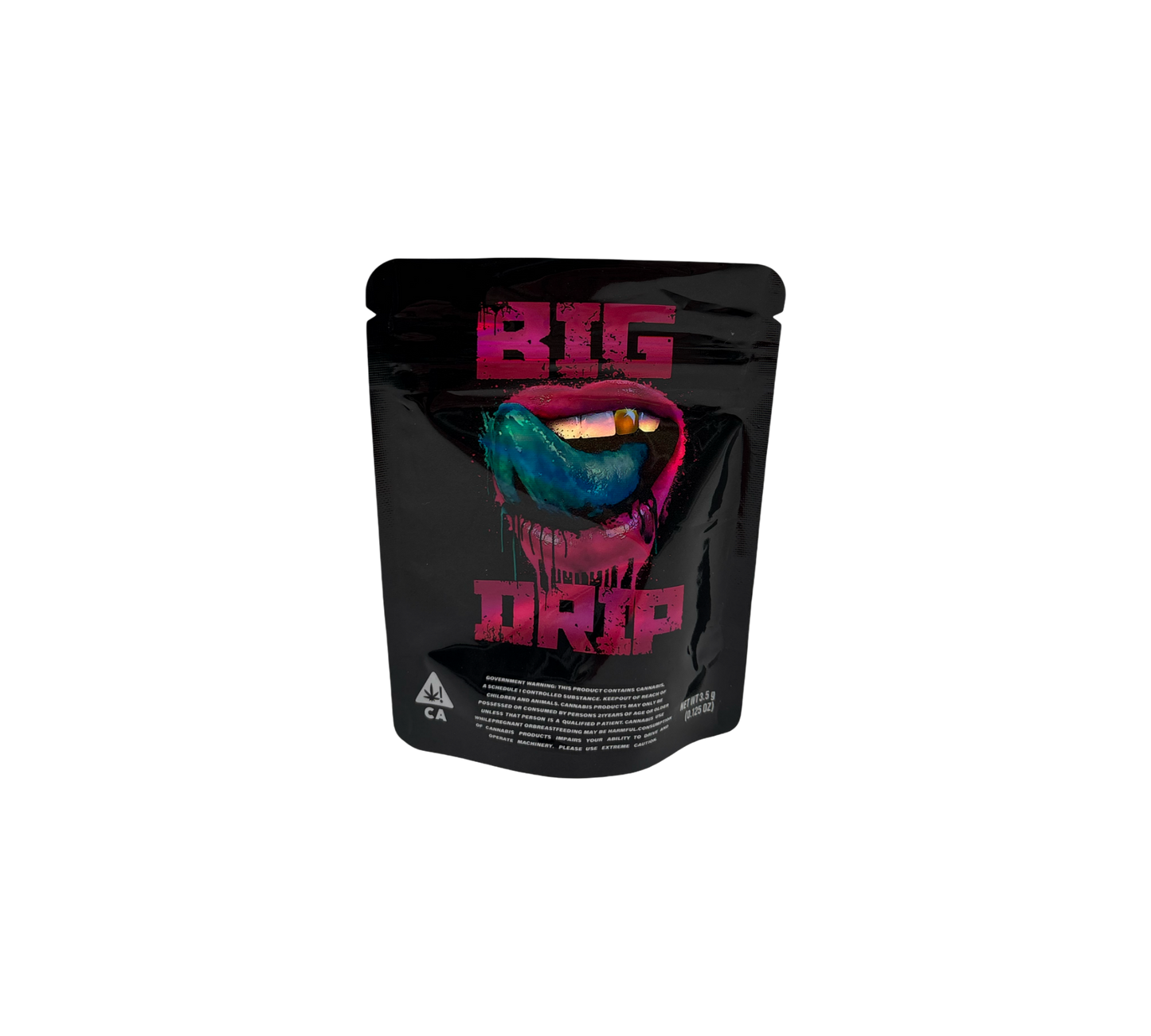 10x Big Drip - leere PE Verpackungen
