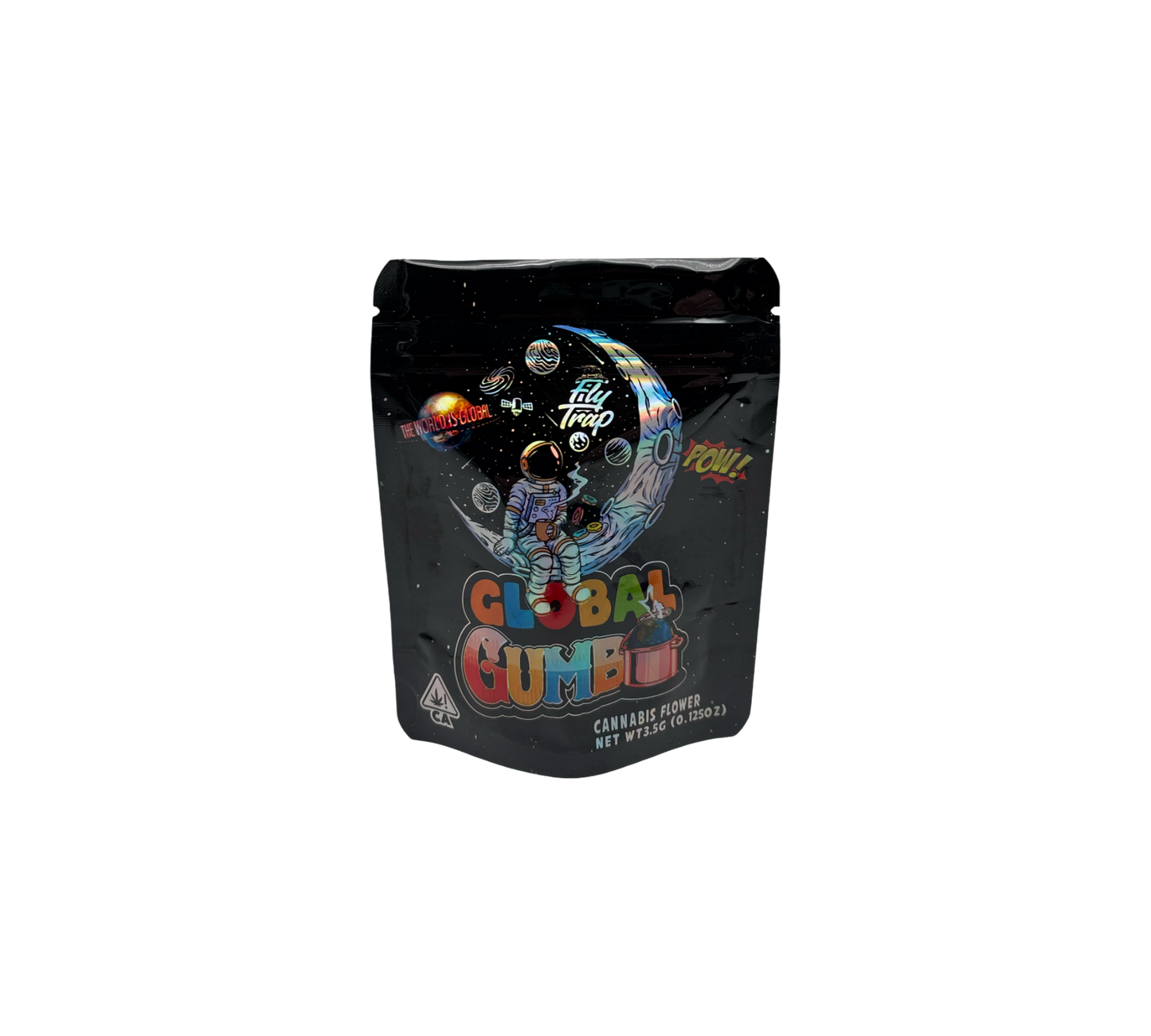 10x Global Moon - leere PE Verpackungen