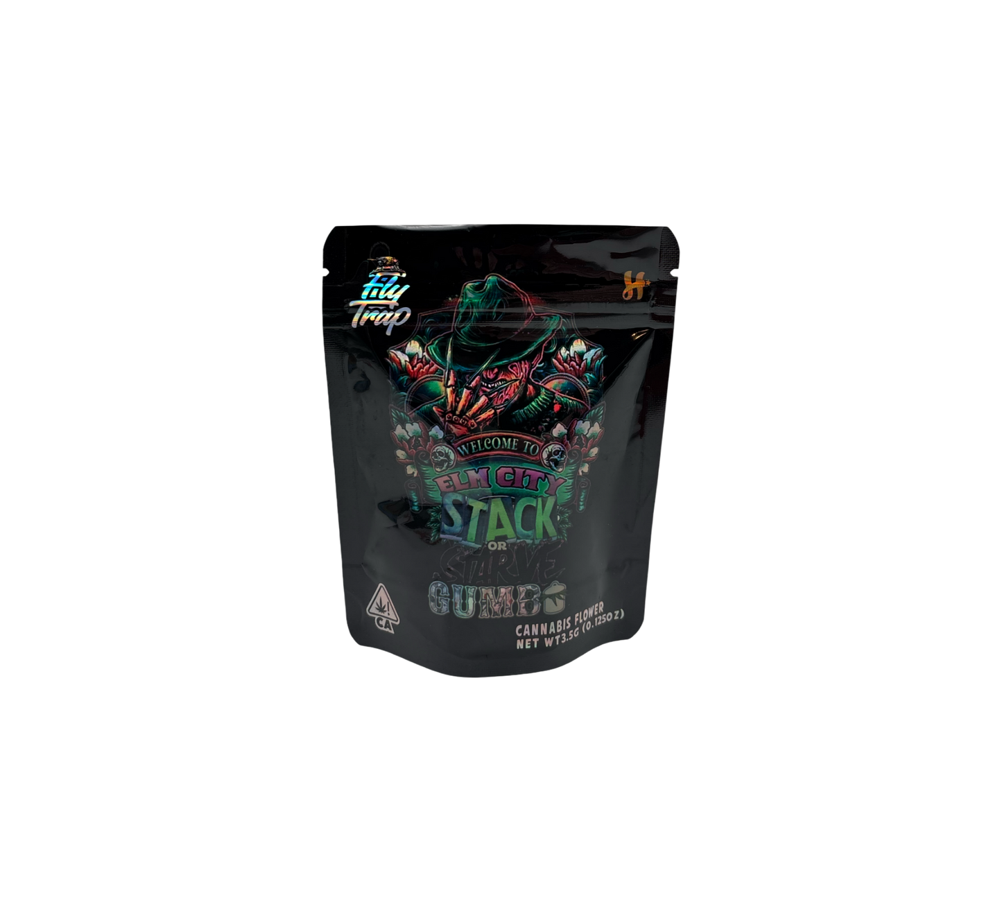 10x Elm City Gumbo - leere PE Verpackungen