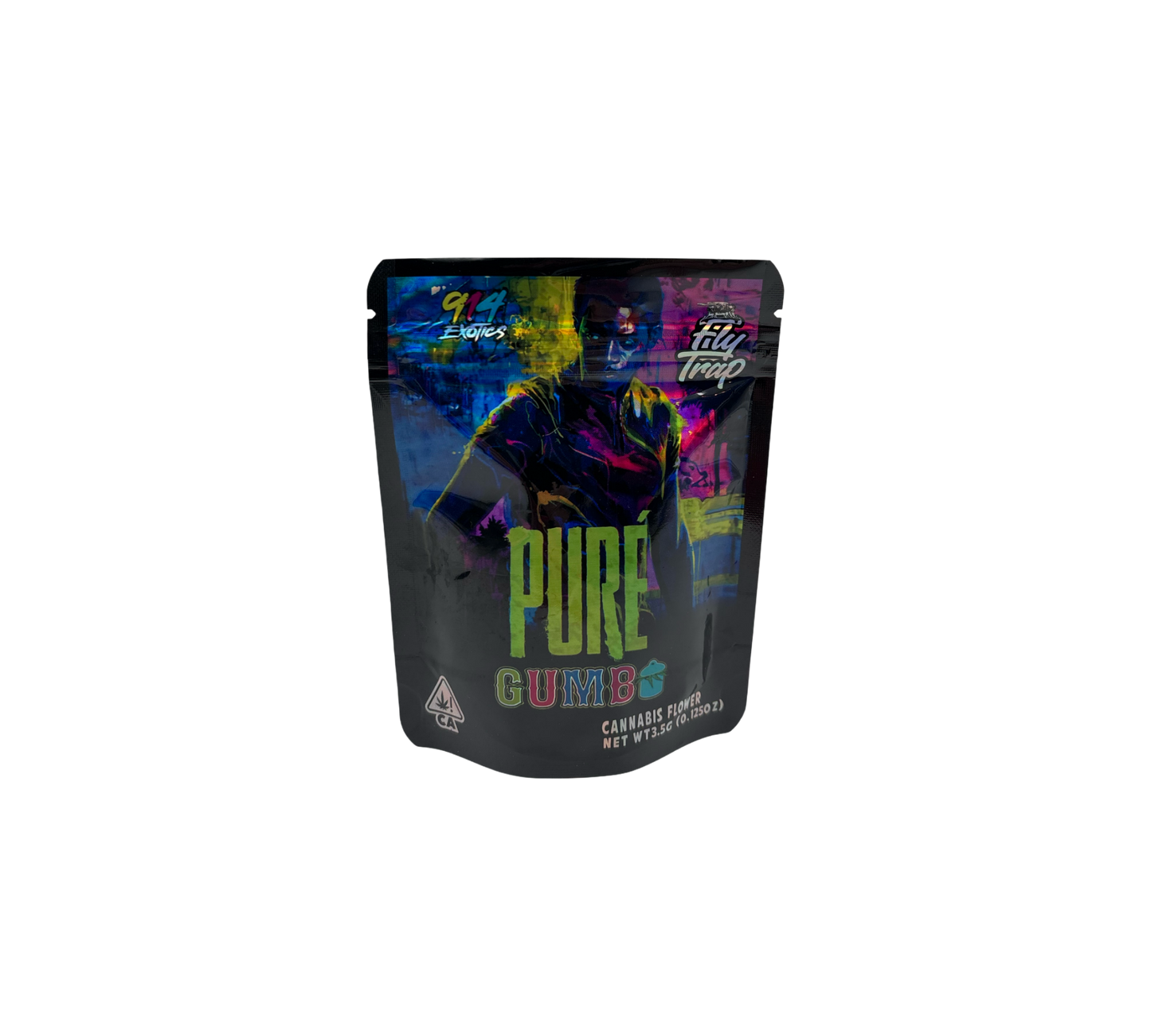 10x Pure Gumbo - leere PE Verpackungen