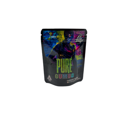 10x Pure Gumbo - leere PE Verpackungen