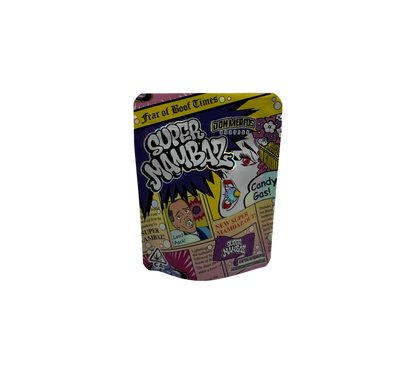 10x Super Mambaz - leere PE Verpackungen
