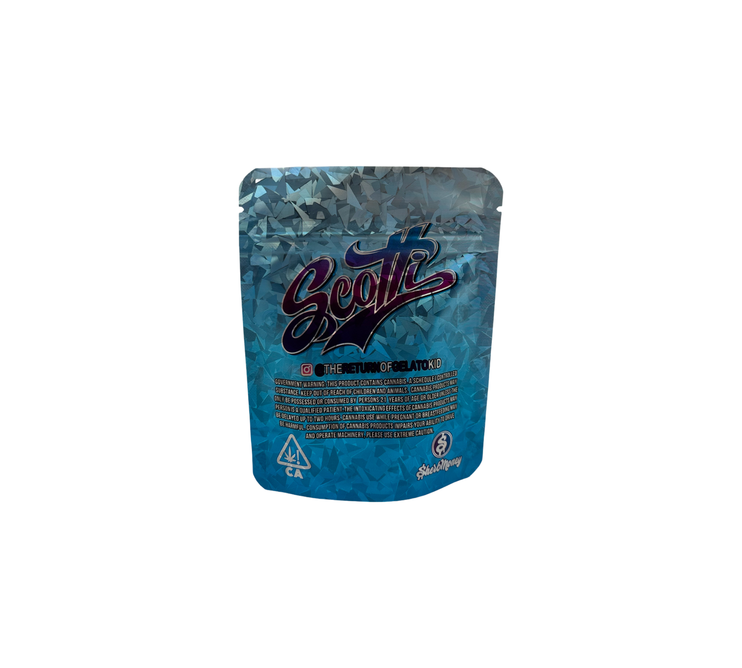 10x Scotti - leere PE Verpackungen