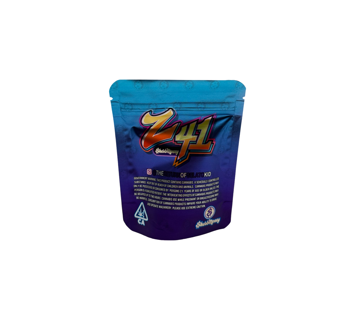 10x Z41 Sherb - leere PE Verpackungen